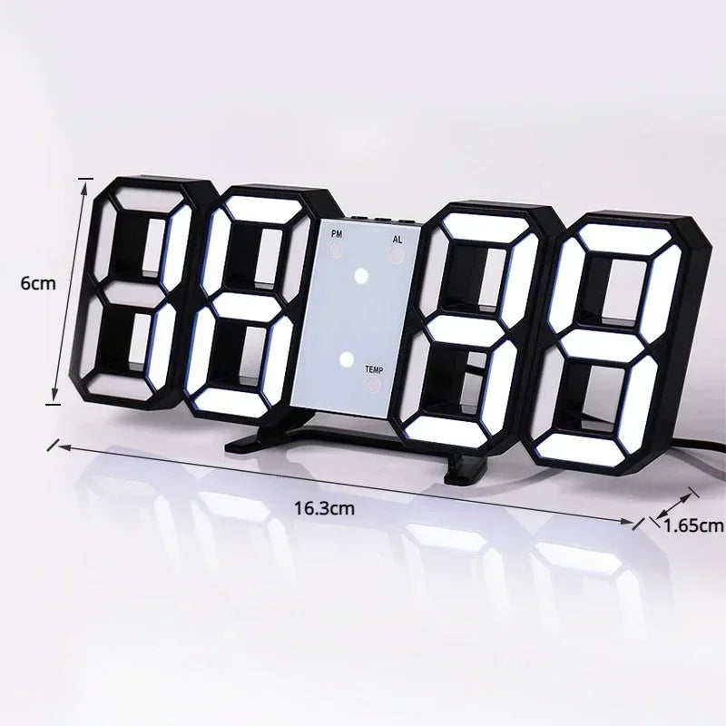 LED Wanduhr – moderne Zimmerdeko
