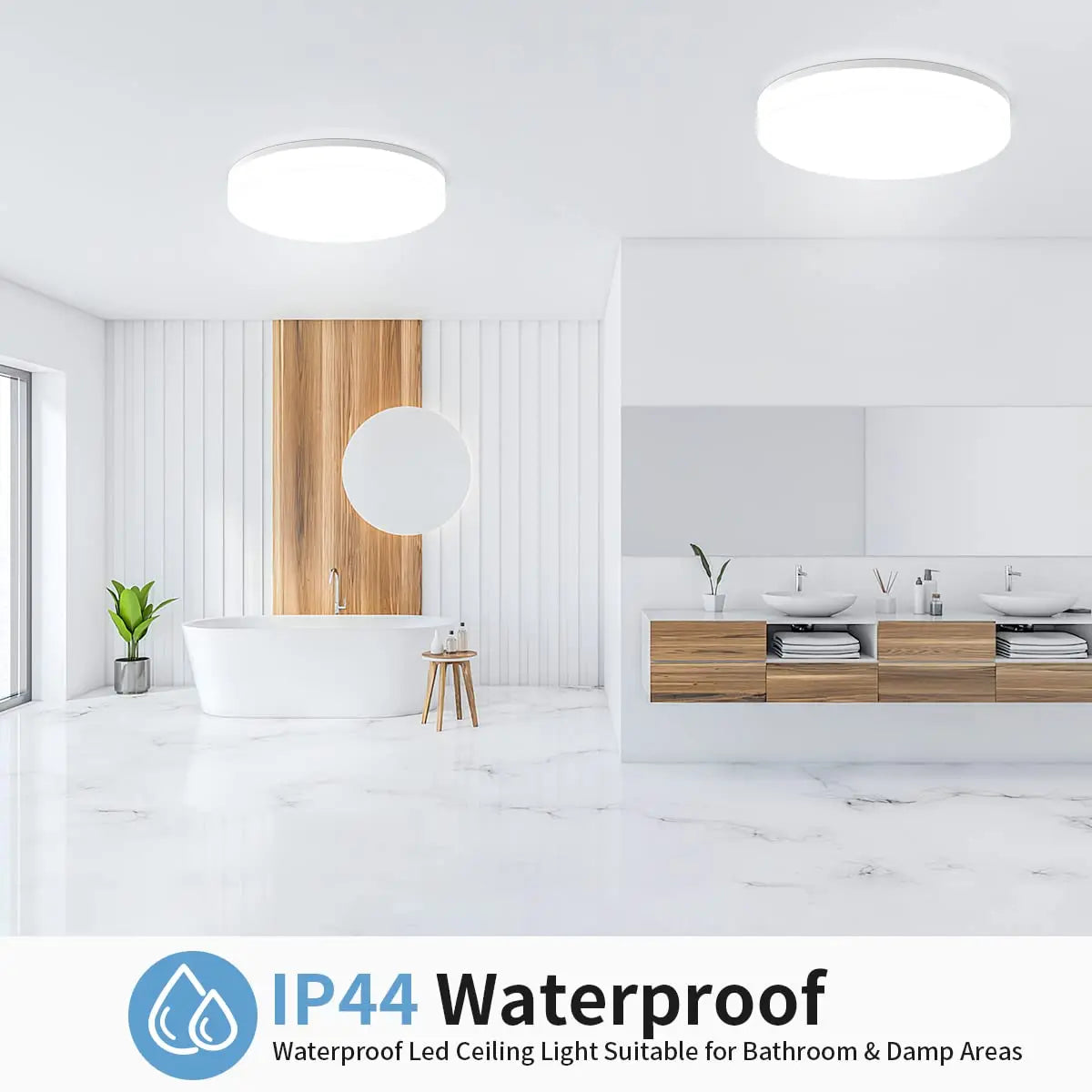 Moderne runde LED Deckenleuchte