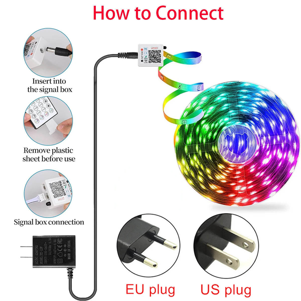 LED Strip – Musik-Sync für Gaming/TV/Deko