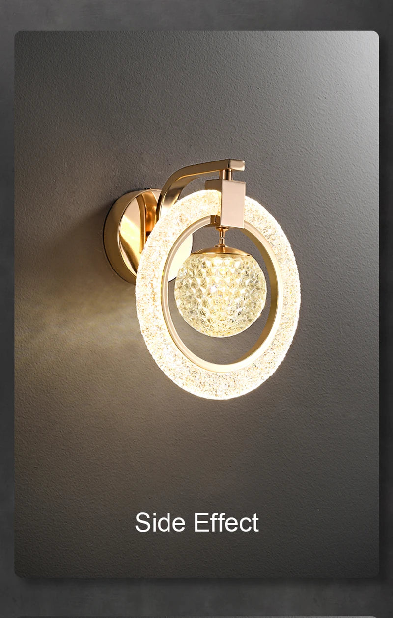 LED Wandleuchte Nordic Luxus