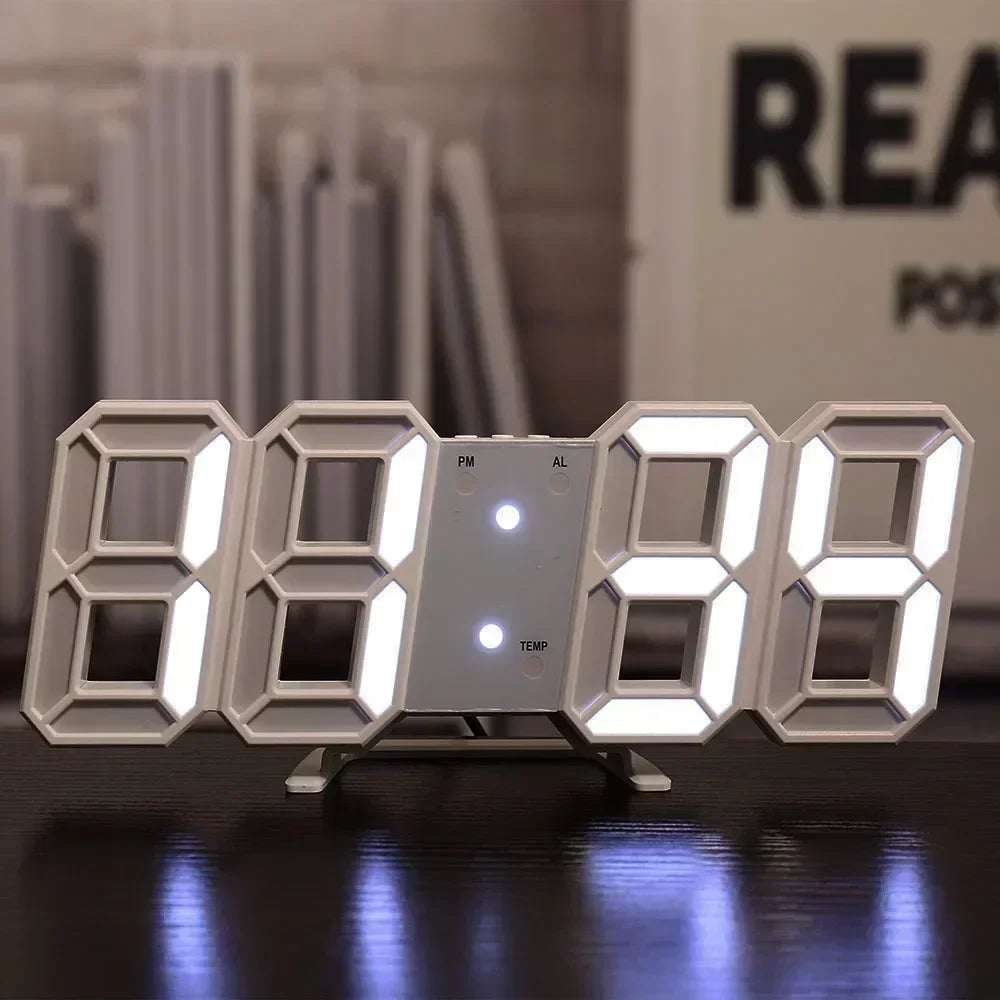 LED Wanduhr – moderne Zimmerdeko