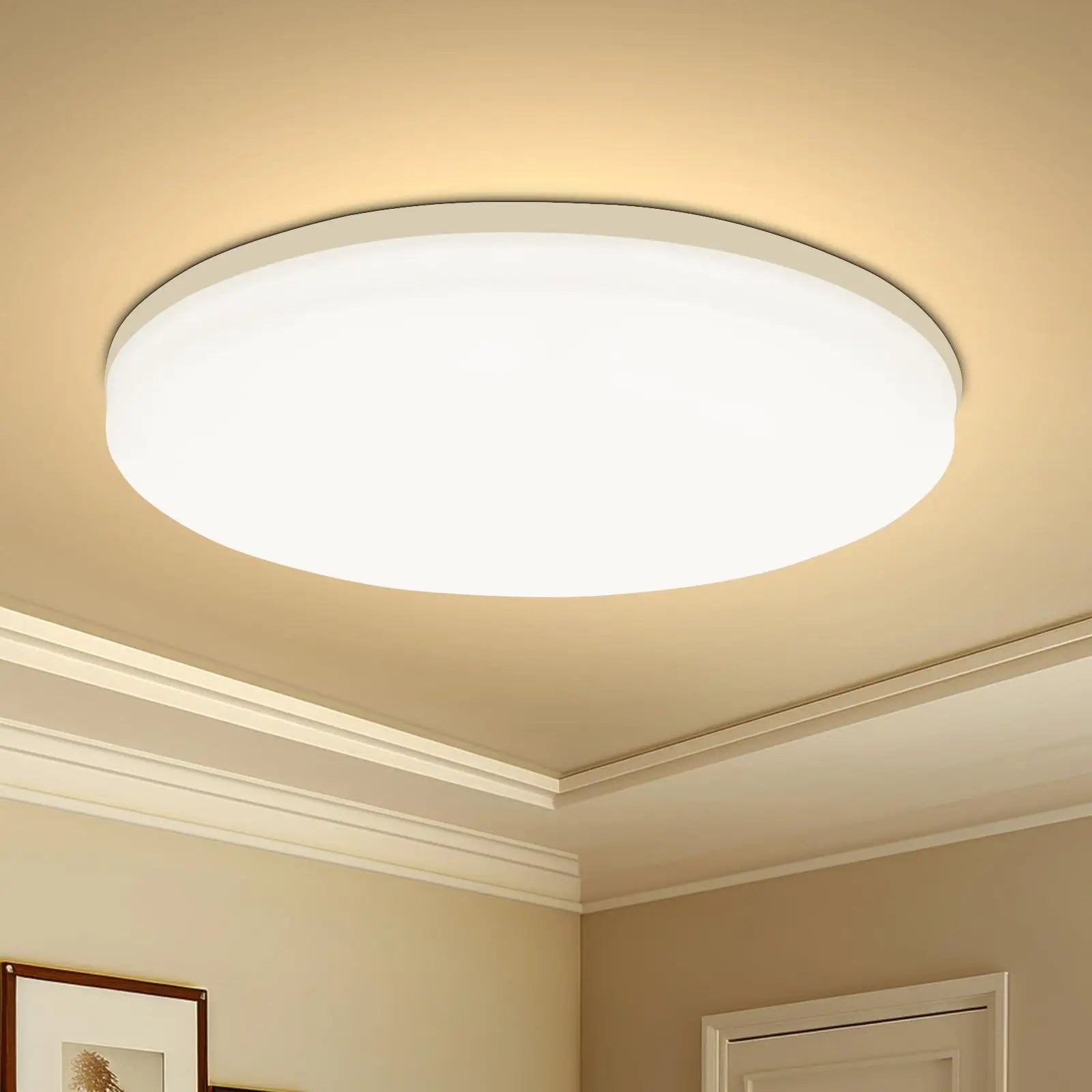 Moderne runde LED Deckenleuchte